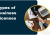 Types of Business Licenses